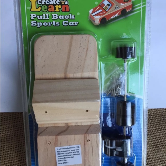 Build a Sport's Car Kid's Project Kit kid toys - Picture 5 of 6